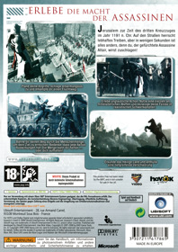 Assassin's Creed - Box - Back (Europe) - 3040x4296