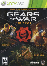 Gears of War: Triple Pack - Box - Front (North America) - 800x1123