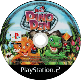 Buzz Junior: Dino Den - Disc (Europe) - 775x773
