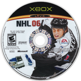 NHL 06 - Disc (North America) - 800x800