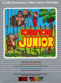 Donkey Kong Junior - Box - Front (Europe) - 879x1200