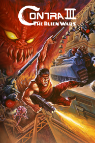 Contra III: The Alien Wars - Poster (North America) - 600x900