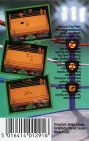 American Tag-Team Wrestling  - Box - Back (Europe) - 571x900