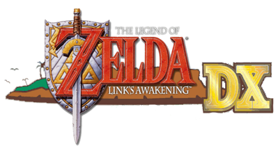 The Legend of Zelda: Link's Awakening DX - Clear Logo (Europe) - 716x395