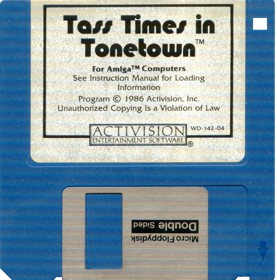 Tass Times in Tonetown - Disc (North America) - 800x810