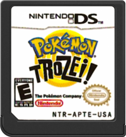 Pokémon Trozei! - Cart - Front (North America) - 517x564