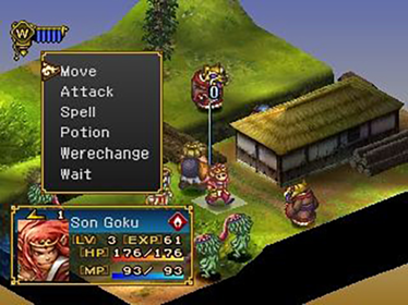 Saiyuki: Journey West - Screenshot - Gameplay (North America) - 640x480