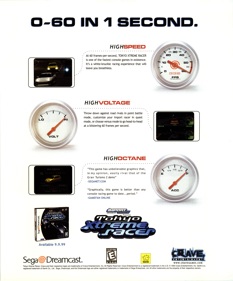 Tokyo Xtreme Racer - Advertisement Flyer - Front (North America) - 2159x2600