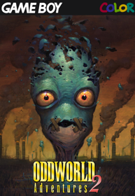 Oddworld Adventures 2 - Fanart - Box - Front (North America) - 490x710