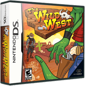 The Wild West - Box - 3D (North America) - 867x879