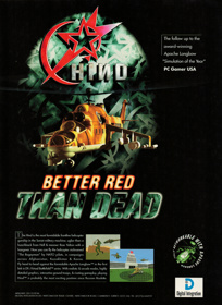 HIND: The Russian Combat Helicopter Simulation - Advertisement Flyer - Front (United Kingdom) - 1604x2200