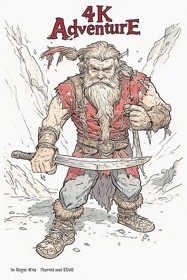 4K Adventure - Fanart - Box - Front (World) - 512x768