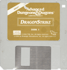 Advanced Dungeons & Dragons: DragonStrike - Disc (North America) - 763x800