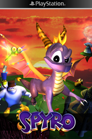 Spyro the Dragon - Fanart - Box - Front (World) - 600x900
