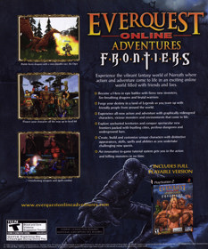 EverQuest Online Adventures: Frontiers - Advertisement Flyer - Front (United States) - 1903x2289