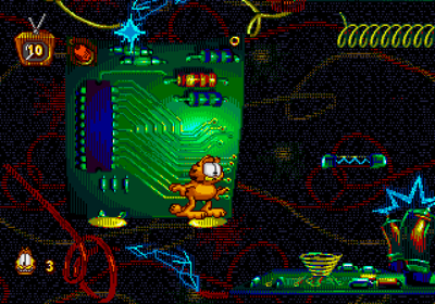 Garfield: Caught in the Act - Screenshot - Gameplay (World) - 640x448