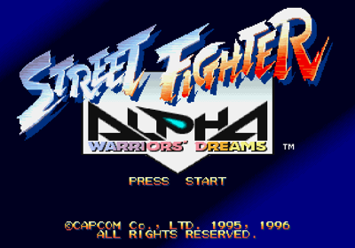 Street Fighter Alpha: Warriors' Dreams - Screenshot - Game Title (Europe) - 640x448