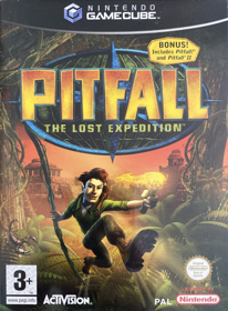Pitfall: The Lost Expedition - Box - Front (Europe) - 1200x1633