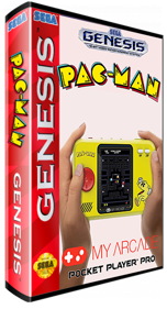 Pac-Man Pocket Player Pro - Box - 3D (Canada) - 325x600