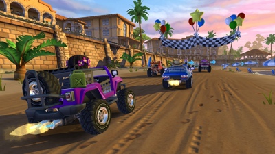 Beach Buggy Racing 2: Island Adventure - Screenshot - Gameplay (World) - 1280x720