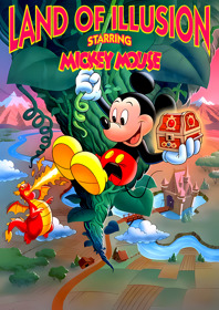Land of Illusion Starring Mickey Mouse - Fanart - Box - Front (North America) - 1800x2550