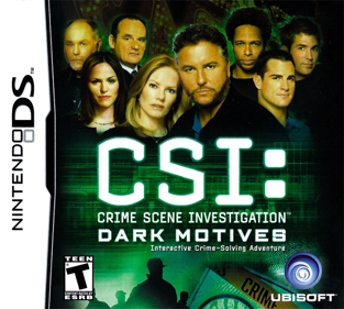 CSI: Dark Motives - Box - Front (North America) - 640x574