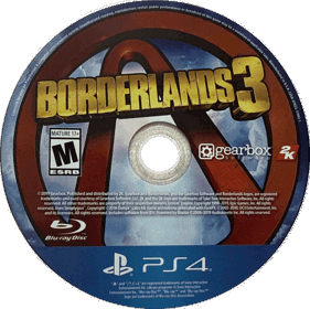 Borderlands 3 - Disc (North America) - 1319x1315