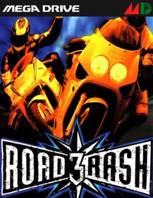 Road Rash 3 - Fanart - Box - Front (North America) - 500x646