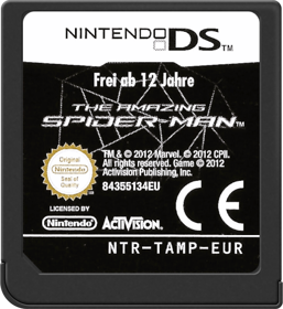 The Amazing Spider-Man - Cart - Front (Europe) - 517x564