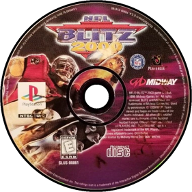 NFL Blitz 2000 - Disc (North America) - 800x800