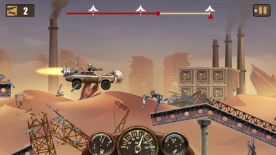 Zombie Hill Race - Screenshot - Gameplay (World) - 1280x720