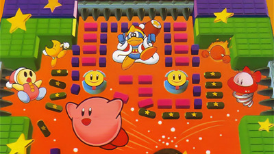 Kirby's Block Ball - Fanart - Background (North America) - 1920x1080