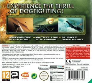 Ace Combat: Assault Horizon Legacy - Box - Back (Europe) - 890x800