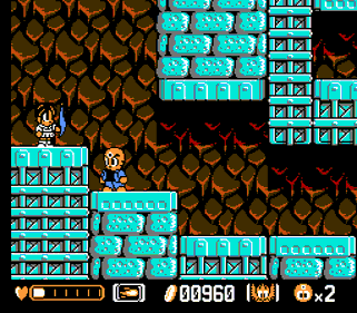 Mitsume Ga Tooru - Screenshot - Gameplay (World) - 256x224