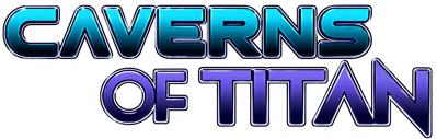 Caverns of Titan - Clear Logo (North America) - 2037x649