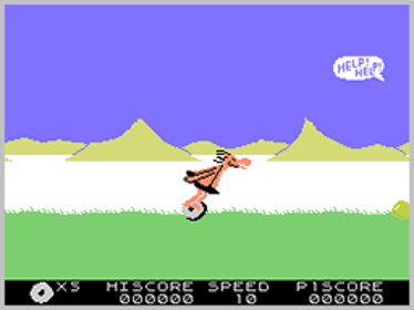 B.C.'s Quest for Tires - Screenshot - Gameplay (North America) - 256x192