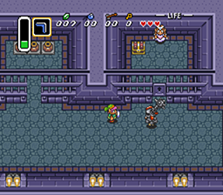 The Legend of Zelda: A Link to the Past - Screenshot - Gameplay (World) - 256x224