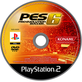 Winning Eleven: Pro Evolution Soccer 2007 - Disc (Europe) - 1254x1254