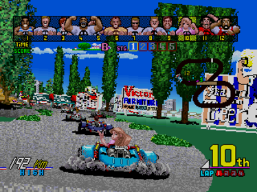 Sega Ages: Power Drift - Screenshot - Gameplay (Japan) - 640x480