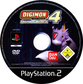 Digimon World 4 - Disc (Europe) - 776x778