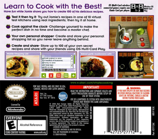 What's Cooking?: Jamie Oliver - Box - Back (North America) - 640x562