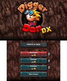 Digger Dan DX  - Screenshot - Game Title (World) - 400x480