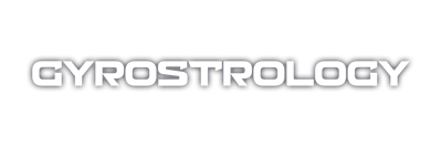 Gyrostronomy Gyrostrology - Clear Logo (Europe) - 2400x799