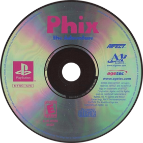 Phix: The Adventure - Disc (North America) - 700x700