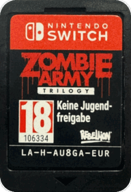 Zombie Army Trilogy - Cart - Front (Europe) - 494x720
