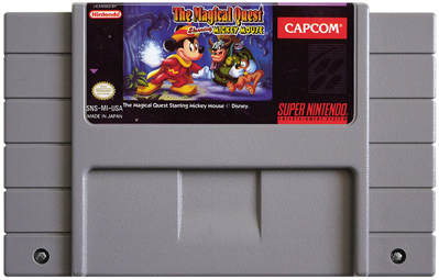 The Magical Quest Starring Mickey Mouse - Cart - Front (North America) - 811x518