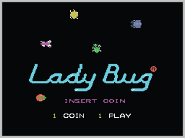 Lady Bug (opcode) - Screenshot - Game Title (World) - 256x192