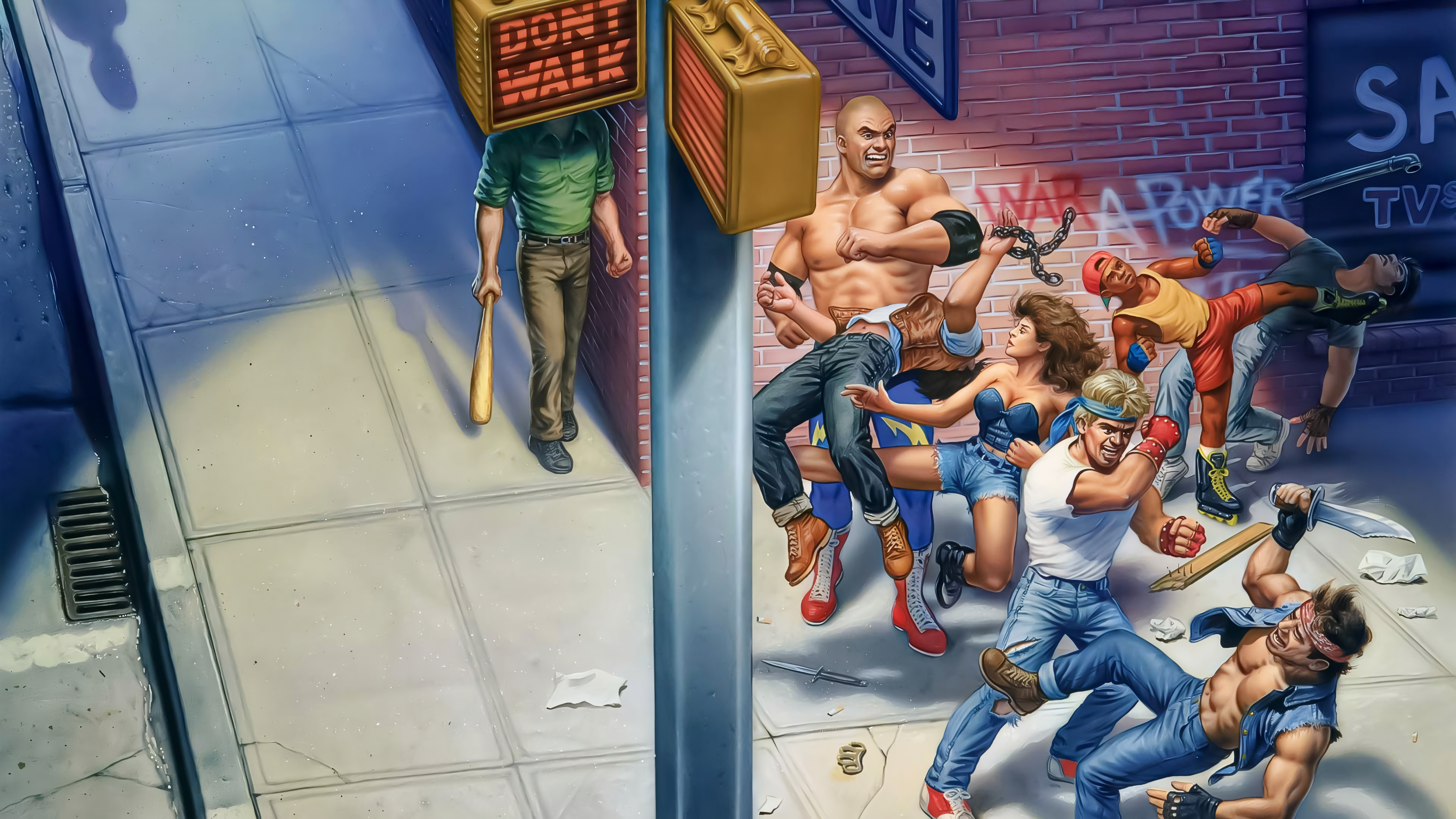Illustration of Streets of Rage 2