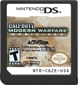 Call of Duty: Modern Warfare: Mobilized - Cart - Front (North America) - 517x564