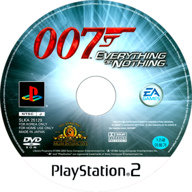 007: Everything or Nothing - Disc (Korea) - 684x684